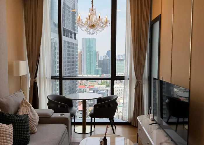 Appartement Luxury 1 Bedroom Near Siam Paragon *